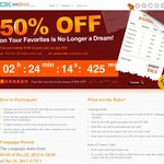 DealExtreme Save $50 When You Put Exactly $100 in Your Basket