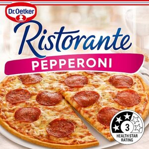 Dr. Oetker Ristorante Pizza Pepperoni 310g $6.50 (25% off) @ Woolworths