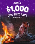 Win a $1,000 Prize Pack for Your Dog from Wellness Pet Food