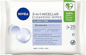 Nivea MicellAIR Biodegradable Cleansing Face Wipes (25-Pack) $3.39 ($3.05 S&S) + Delivery ($0 with Prime/ $59 Spend) @ Amazon AU