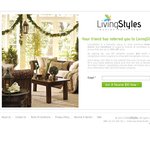  Free $10 discount coupon of Living Styles 