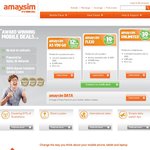 Amaysim 30% off Unlimited & Flexi for New Customers (1st Month) + $10 Potential Bonus Credit