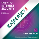 Kaspersky Internet Security OEM 2013 1 User 1 Year Subscription $9, Free Shipping @8lien