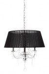 $139.99 - Cafe Lighting - Alisia 3 Arm Chandelier in Silver, Black or White - Slashed from $500