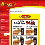 Kingsleys Chicken Canberra - Various Deals/Coupons