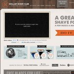 FREE Month of Razors at Dollar Shave Club