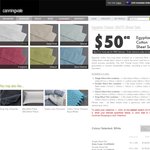 Canningvale 100% Cotton Egyptian Classic Bedsheets All Sizes $50