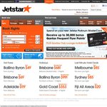 [Jetstar]: Friday Fare Frenzy from 4pm till 8pm (AEST). Mainly August Dates