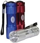 SCA Aluminium Torch - 9 LED, 3 Pack $6.48 EACH Save: $8.50 (Batteries Included)