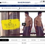 Two Sheridan Bath Towels $50 Free Shipping Online or in-Store