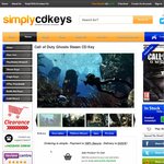 Call of Duty: Ghosts PC Steam (Global key) £19.99 ~AUD$38 [simplyCDkeys]