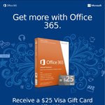 Microsoft Office 365 Home Premium (1yr Licence) $64 after $25 Visa Gift Card Redemption