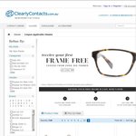 Free Glasses Offer - First Frame Free