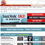 SanDisk SSD Sale 128GB $95 256GB $165 + More, Free Delivery @ Shopping Express