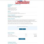 Brisbane Courier Mail Home Show Ticket $9 Usually $18