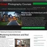Master Real Estate and Architecture Photography Online Course- $29 USD - Great Photography Course