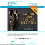 30% off Sale Items + Free Shipping on Orders over $25 @ SurfStitch