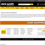 $15 OFF $150 Spent/ $30 off $300 Spend for First 500 at DickSmith Online till 15/6 No Exclusion 