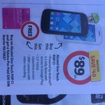 Alcatel One Touch POP C1 Smartphone $89 Bonus $30 Telstra Starter Kit @Coles