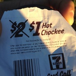 HOT CHOKKIE Half Price $1 at 7/11 with Bankwest Receipt - $1 for CBA Customers aswell