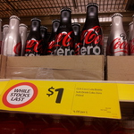 $1 Coke Zero and Diet Coke Aluminium Bottles 250ml at Coles Illawong NSW