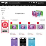 MYER: iTunes Gift Card 20% Discount, Spend $100 Receive a $20 Card+Free Delivery