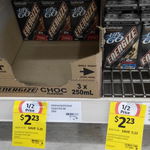 50% off Up and Go Energise 3pk $2.23 at Coles