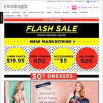 Crossroads $10 off with $50+ Spend, or Free Shipping with No Minimum Spend