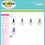 20% off Selected Disney Frozen Anna Dolls - 1 Day Only - Flat Rate Shipping $9.50 @ Toy Crazy