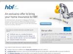 HBF $25 Coles Myer Gift Card with New Home & Contents and Landlords Policies - WA Only