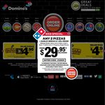Domino's Pizza Coupons - Traditional $6.95 Extra Value $5.95 