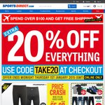 20% off Everything at Sports Direct
