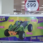 Ninja Turtle 12V Dune Buggy Ride on for $99 in Target Outlet Dandenong Vic, Normally $239