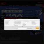 Hoyts Dreamworks 20th Anniv. Film Festival - $9/Ticket (+ $1.20 Bf) or 4 Movies for $20