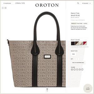 oroton tote bag price