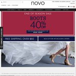 NOVO End of Season Sale | 40% off All Boots