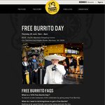 FREE Burrito Day Guzman Y Gomez - 25/06 Werribee [VIC]
