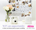 Win a Set of 10 White Instax 50 Cameras and Film, 1 of 10 Instax Share Printer from Cosmopolitan