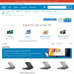 Buy a Dell PC (lowest 680.99AUD), Get a Free 32 LG TV@Dell
