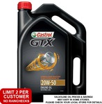 Castrol GTX 20W-50 $9.99 @ Autobarn