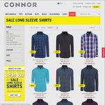 Connor: 3 for $50 Long Sleeve Sale Shirts – Online Only