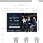 Van Heusen 50% off on Suits and Suit Separates