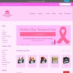 Mothers Day Weekend Sale. 5% Donated to Breast Cancer Foundation. 5% Discount for You. @Supplements House
