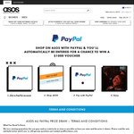 Win a $1,000 ASOS Voucher from ASOS/PayPal