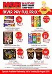 Magnum Ice Cream Tub Varieties 450ml $2, M&M's Pouch Varieties $1.50 @ NQR (VIC) + MANY MORE BARGAINS