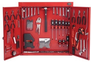 Sca Tool Kit Inc Large Wall Cabinet, Sca Garage Wall Organization Kit 12 Piece Set