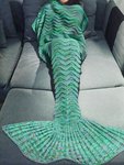 Multicolor Mermaid Design Blanket for Adult - Free Shipping AUD $12.58 (US $9.48) @Sammydress.com