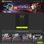 [PC] Steam Keys - LEGO Pick and Mix Build Your Own Bundle - 3 Games for $10US - Bundlestars