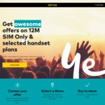 Optus 12 Month SIM Only Plan in Selected Stores and Get 10% off Monthly Plan Fee