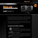 Win 1 of 4 Pure Power 10 PSUs from Be Quiet!